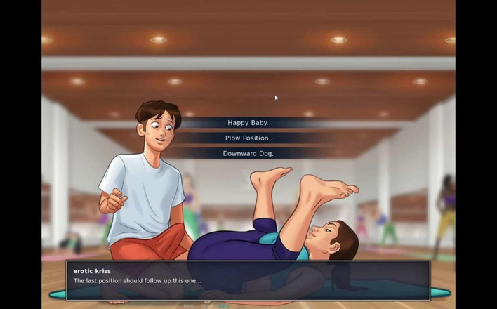 Erotic Krisso: Aletta ile Summertimesaga-yoga dersi