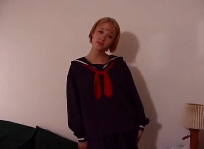 Teens Get it Hard: Slender blonde teen riding on cock