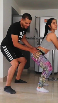 Latina Teen Gets Fucked by Her Gym Trainer