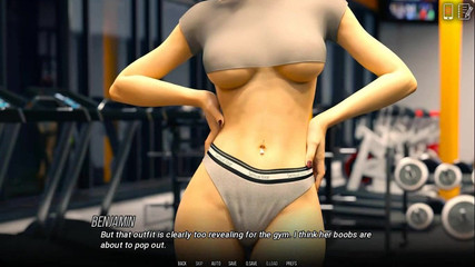 Dirty GamesXxX: Univerzita problémů: sexy fit dívky v tělocvičně ep 5