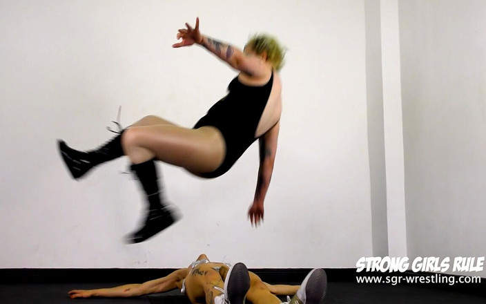 Strong Girls Rule: Sgr0289 Diangkat Squashed - Vanquish Crushes Sheela