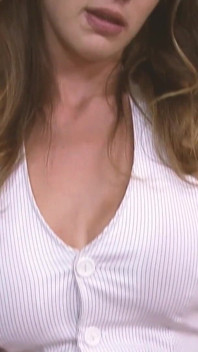 Hottest Busties Scene 3 Big-breasted Brunette MILF Receives Anal Creampie and Interracial Facial