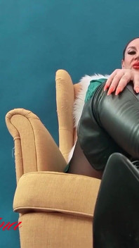 Custom Clip Over the Knee Leather Boots