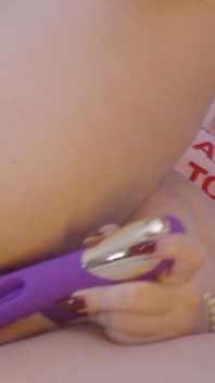 Watch Me Cum with a Vibrator! I'm so Excited Today!