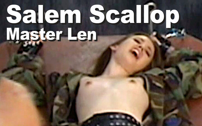 Picticon bondage and fetish: Salem Scallop &amp; Master Len BDSM zraňující výslech