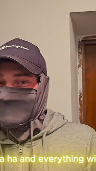 Hardcore Fuck with White Mask Guy