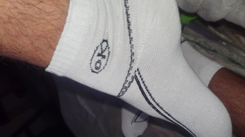 Stink HairyMale: White Socks and Underwear