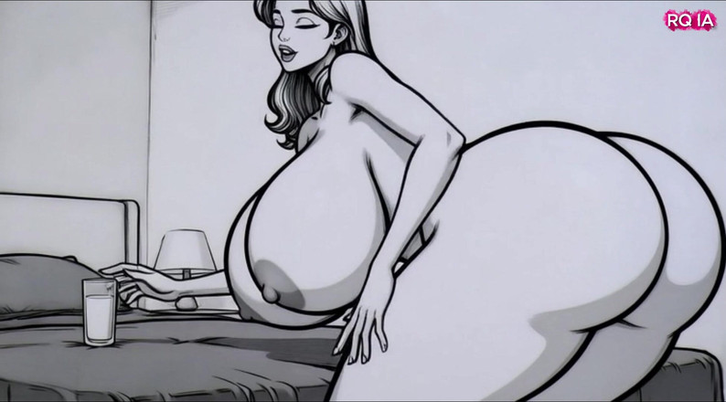 Sexy Stepmom Cartoons: सेक्सी बड़ी गांड वाली मोटी गांड वाली गोरी सौतेली मम्मी