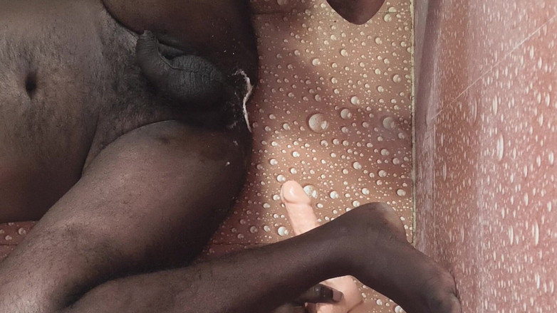 Twinky shadow: 내 딜도로 빠른 애널 자위로 전립선 오르가즘