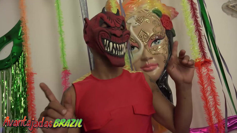 Avantajadas Brazil: Met De Mooie Travestiet Op Carnaval
