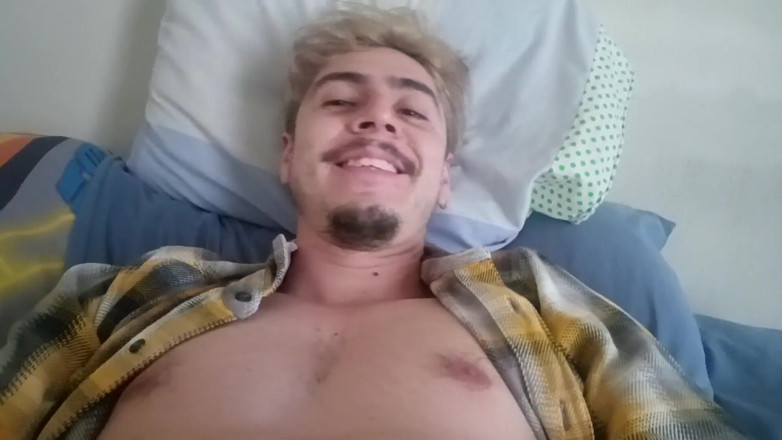 Tabasco Jake: Handsome Stud Waking up with Boner