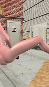 Awek blonde comel melancap dengan botol untuk orgasme berganda – hentai kartun 3D
