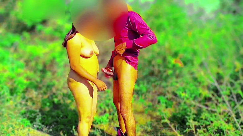 Your_aisha: Desi ragazza del villaggio sorpresa a rubare tamarind, e scopata...