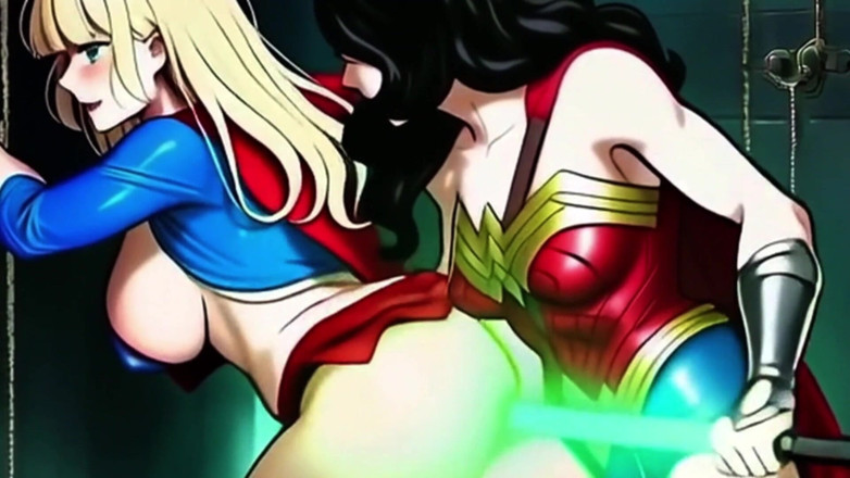 Spicy Toons: Supergirl Gets Gangbanged and Penetrated with Kryptonite