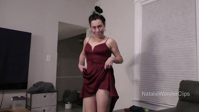 Natalie Wonder: 我们禁忌生活中的另一天 - 准备参加婚礼会带出我们里面的淫荡情侣