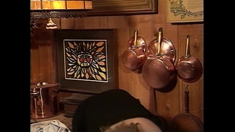 Vintage megastore: Two Beautiful Vintage Lesbian MILFs with Big Tits Masturbate Their...