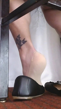 Ballet Flats Wrinkled Soles Shoeplay
