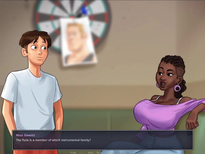 Miss Kitty 2K: Summertime saga -il suo talento segreto - (Miss Ross Route)- parte 159