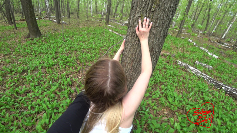 SOboyandSOgirl: Passionate sex in the forest before a thunderstorm - So boyand...