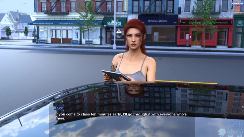 Future Money Man: Jake berseronok dengan Veronica di Tempat Awam