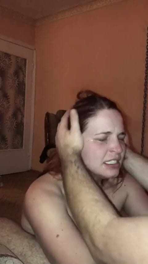 Elena917: Extremely hard face slapping, fingering, squirt