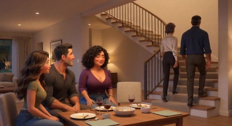 My night collection: Steamy Weekend Surprise with Alluring Mature Stepaunt and Fiancée Loving...
