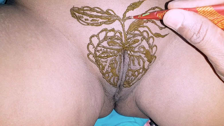 Nukes01: Mehandi Design pe mătușii indiene desi