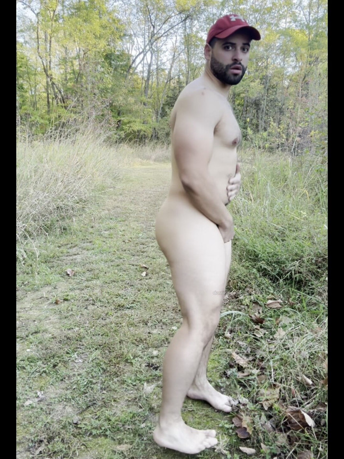 mascbeef95: Muscle Cub Jo on the Trail