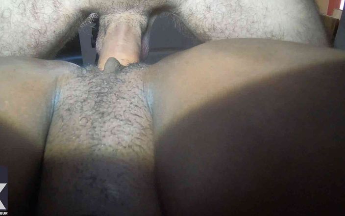 Bambulax: Cum Flowing Out of Black Cunt with Bwc