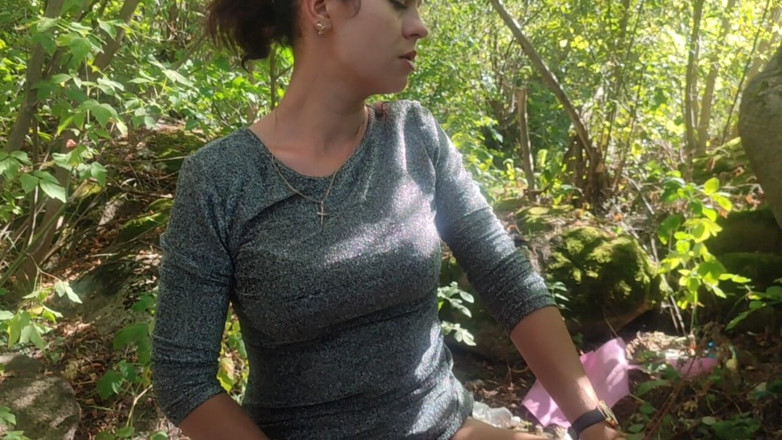 DirtyLubov: Outdoor Anal Sex