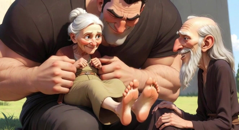 YOUR BEST FANTASY: Cuckold Husband Licks Wife's Feet While She Sits on Her...
