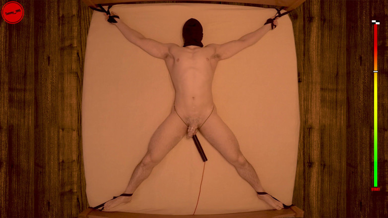 Tommy_1995: Edged to Insanity - 20 minuten zurückhaltender keuschheits-vibrator, prostata-edging