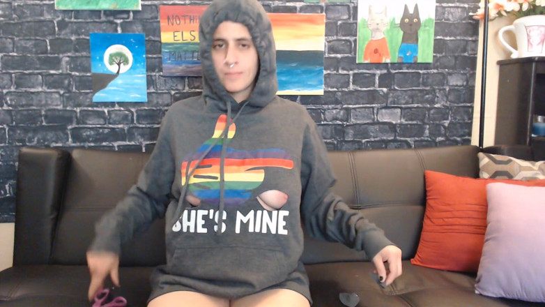 Abby Anna: Ripping up our other gay pride hoodie
