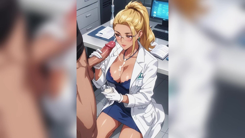 BJGJ: 십대 사무실 오럴 정액