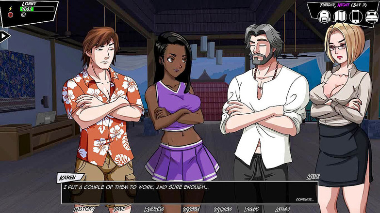 Dirty GamesXxX: Paradise lust: mit miss Georgia sprechen - ep. 14