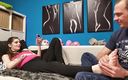 Zara Bizarr: Pregnant teen - ass and foot worship