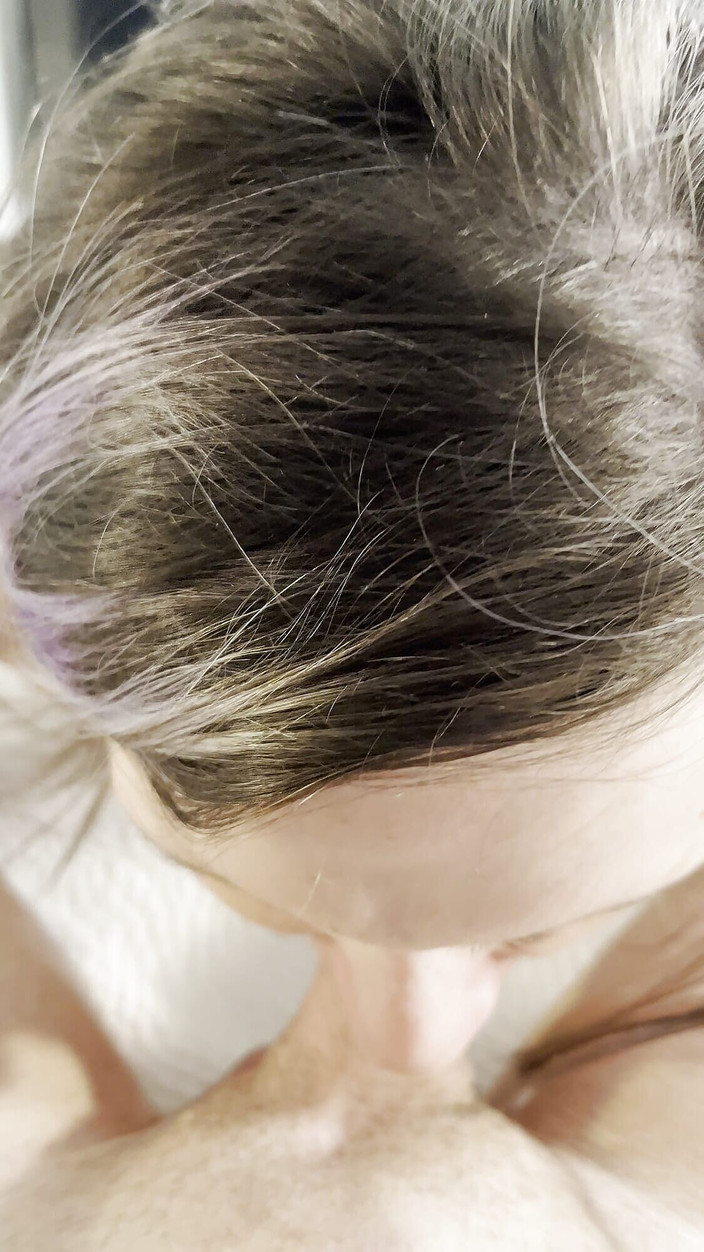 Sissy Bailey Wilde: Petite Trans Woman Sucking Huge Trans Cock POV