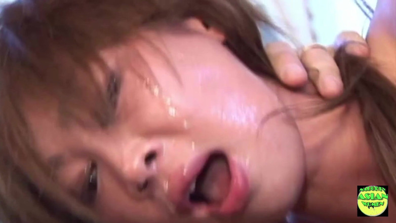 Naughty Asian Women: Seductive Asian Enjoys While a Big Cock Drills Her Tight...