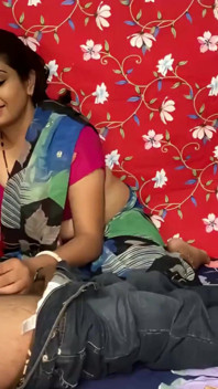 Cock Hungry Slutty Stepaunty Pussy Fucking in Private with Desi Hindi Audio