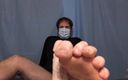 Adam Castle Solo: Male nurse gives patient a footjob