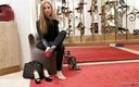 Angie Lynx official: Dream to buy high heels in Louboutin shop