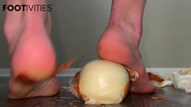 footivities: Давка ступней луком, 4K видео ступней