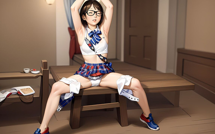 KANAe: 애널 섹스하는 여대생