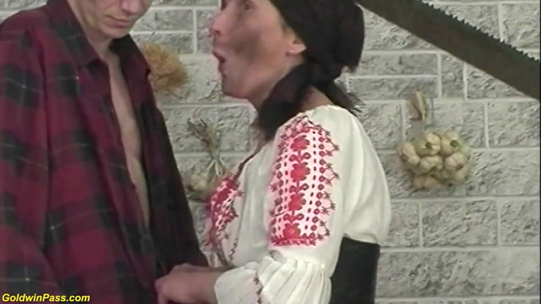 Goldwin pass: Hairy ugly 92 years old mature rough doggystyle fucked by her...