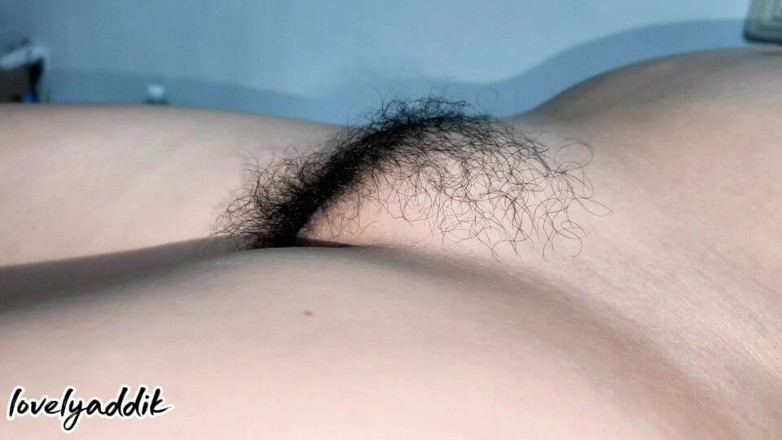 Lovelyaddik: My Husband Told Me Not to Shave My Hairy Pussy.matambok