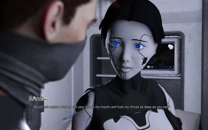 Viz Ardour: Projekt Passion Blowjob From Horny Busty Brunette Ai Sex Robot...