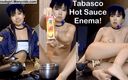 Littlesubgirl: Tabasco 热辣酱灌肠