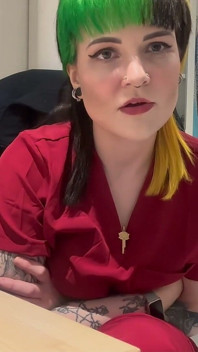 Miss Ruby's Last Locktober Task - One Week Left, Hump That Pillow for Nurse Ruby