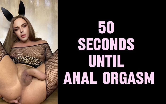 Sasha Q: 50 Sekund a Sissy dostane anální orgasmus