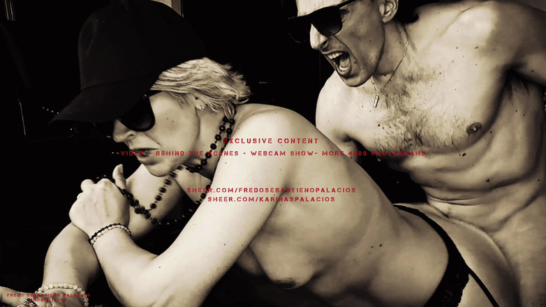 Karina S Palacios - Fredo Sebastieno Palacios: Sodomizada madura sumisa perra en correa - en primer plano - casero...